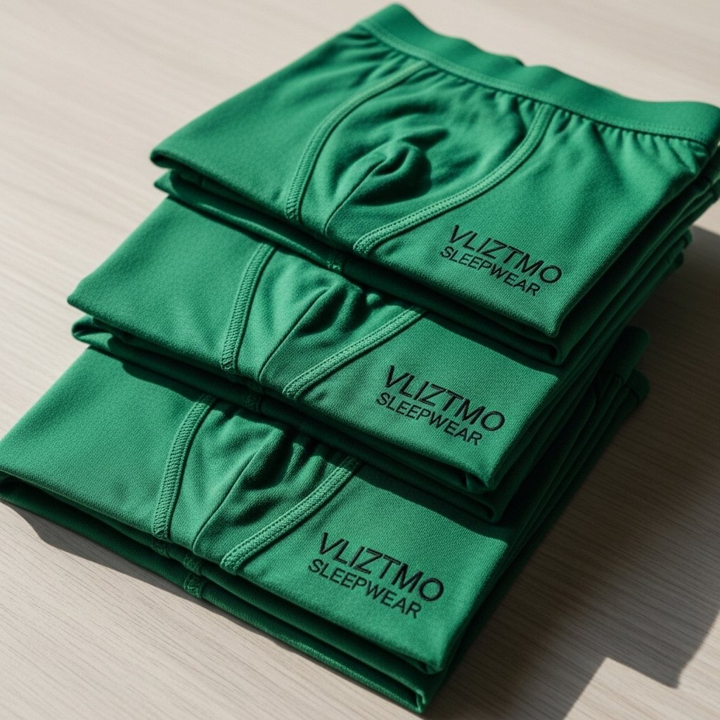 Green Boxer Shorts – Vliztmo with Black Write-Up - Image 4